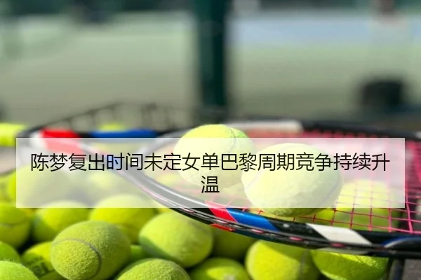 陈梦复出时间未定女单巴黎周期竞争持续升温