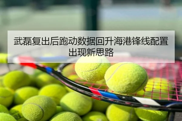 武磊复出后跑动数据回升海港锋线配置出现新思路